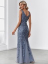 Vestido de sirena con lentejuelas