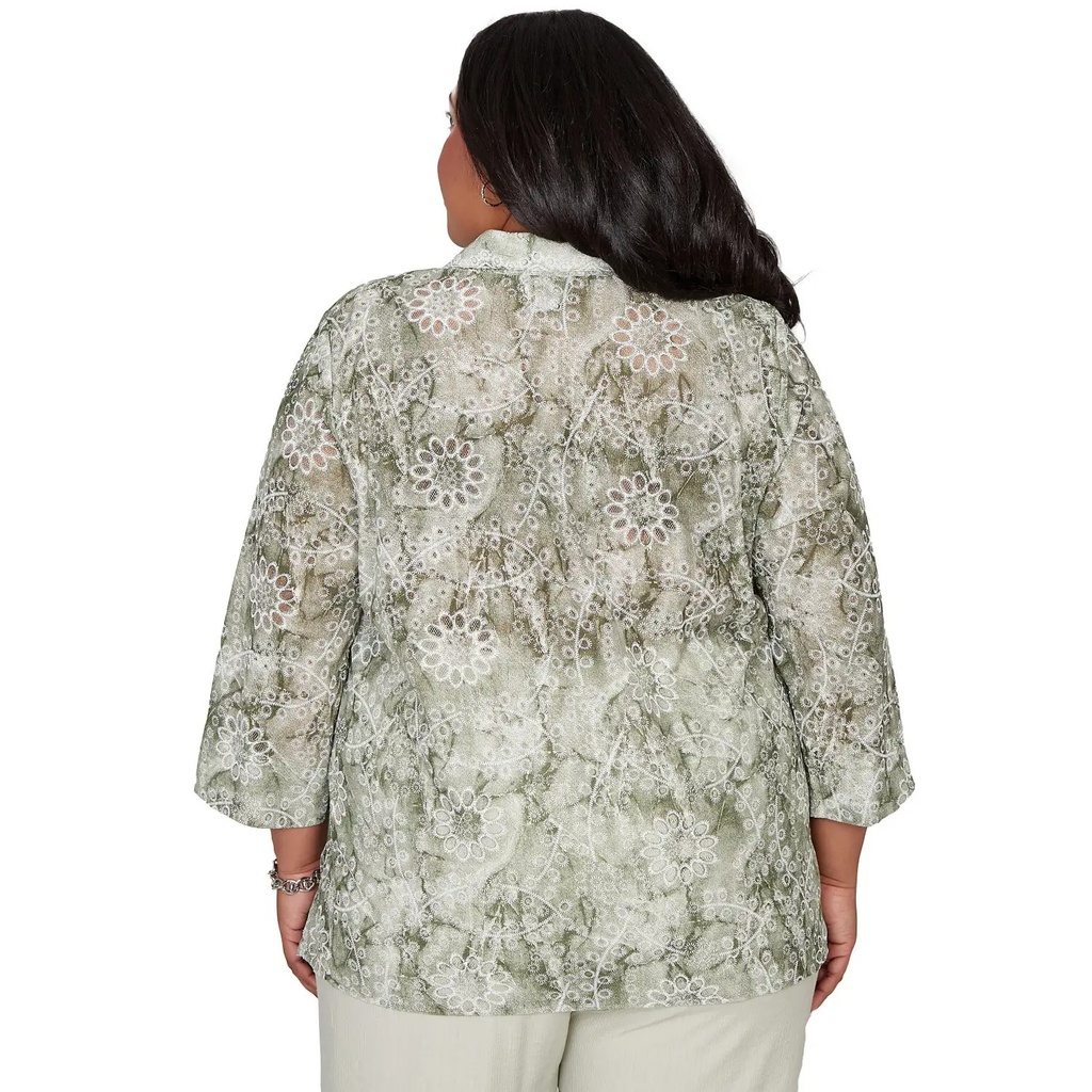 Blusa con estampado floral