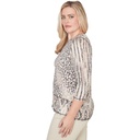 Blusa con estampado animal printe