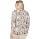 Blusa con estampado animal printe