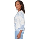 Blusa con estampado floral