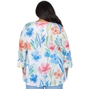 Blusa con estampado floral
