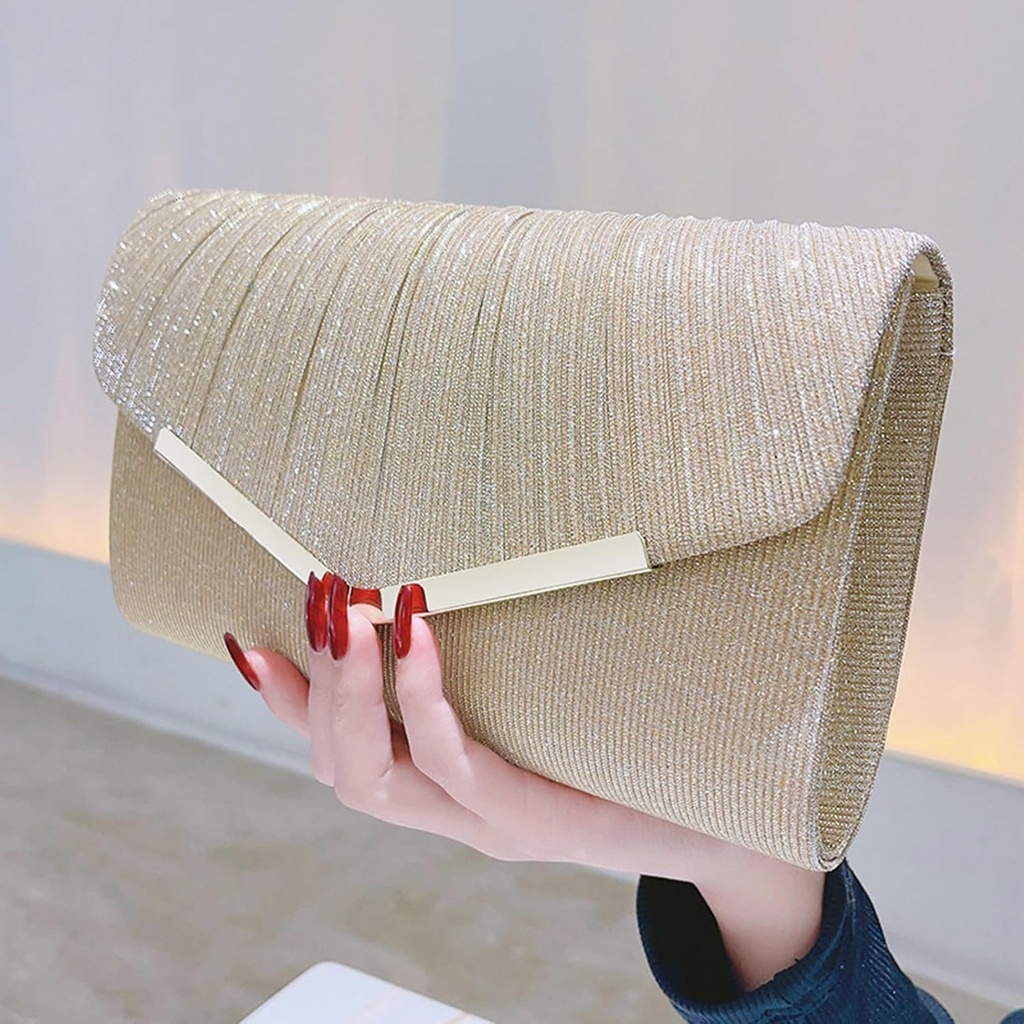 Bolso de mano con cierre oculto
