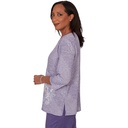 Blusa texturizada con bordado
