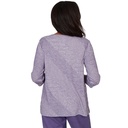 Blusa texturizada con bordado