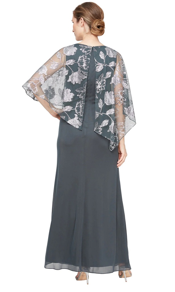 Vestido con corpiño super puesto