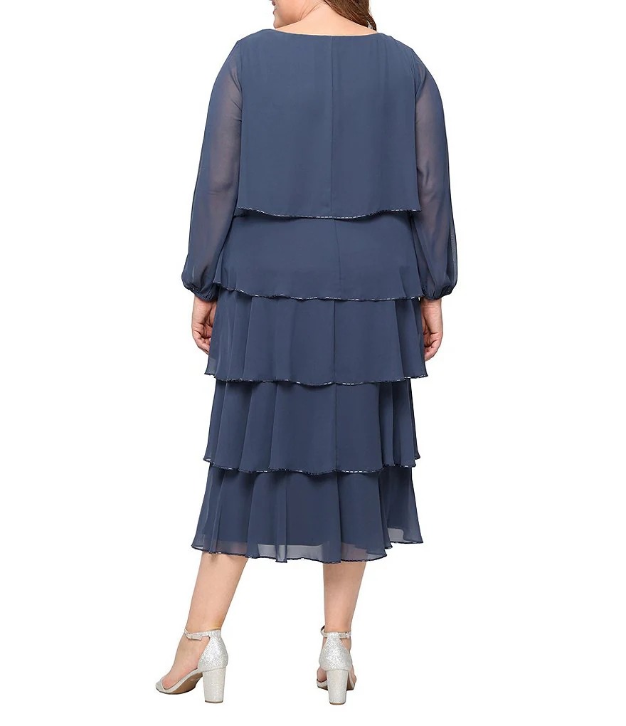 Vestido con pedreria bordada