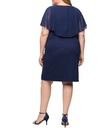 Vestido de gasa superpuesto