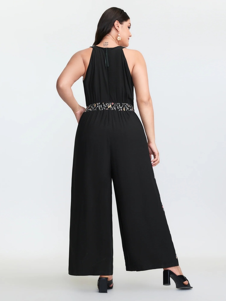 Overall de cuello halter