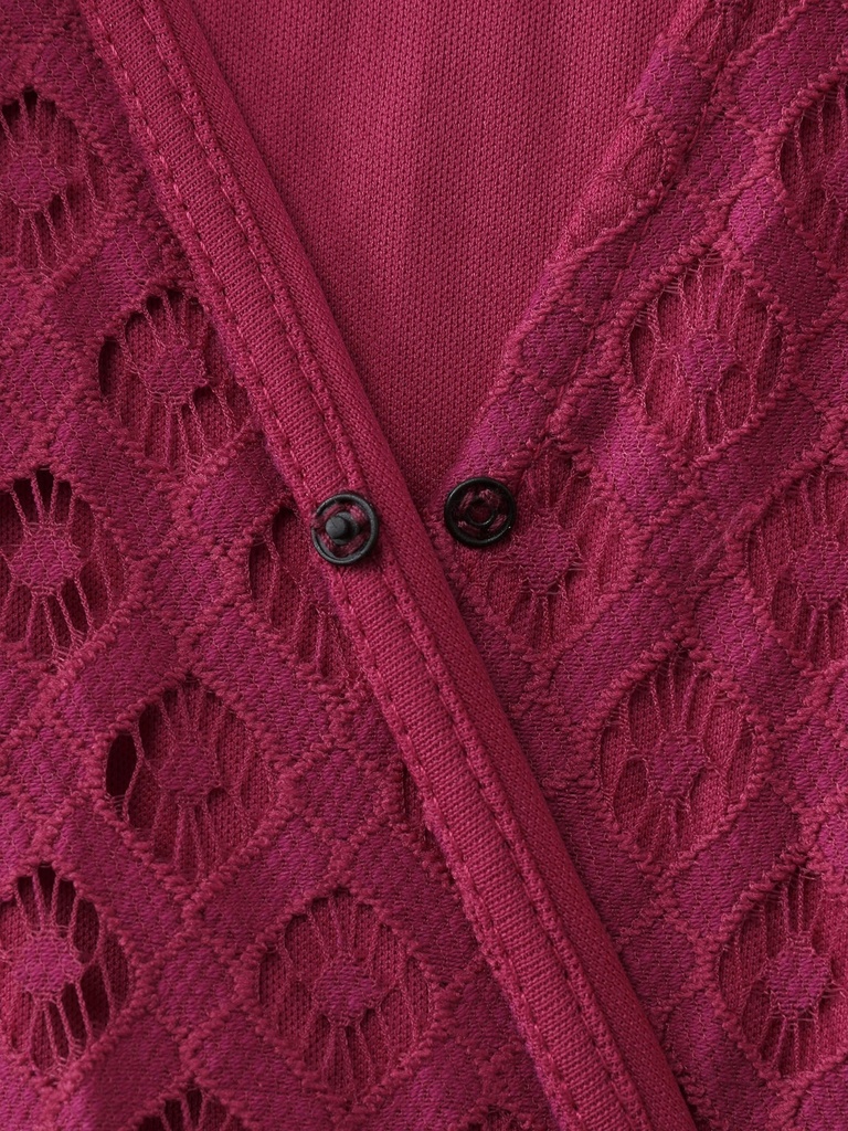 Minivestido de manga larga