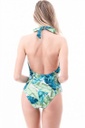 Calzoneta de una pieza con estampado de palmas
