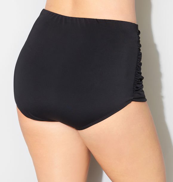 Bottom Shirred Brief Con Tummy Control