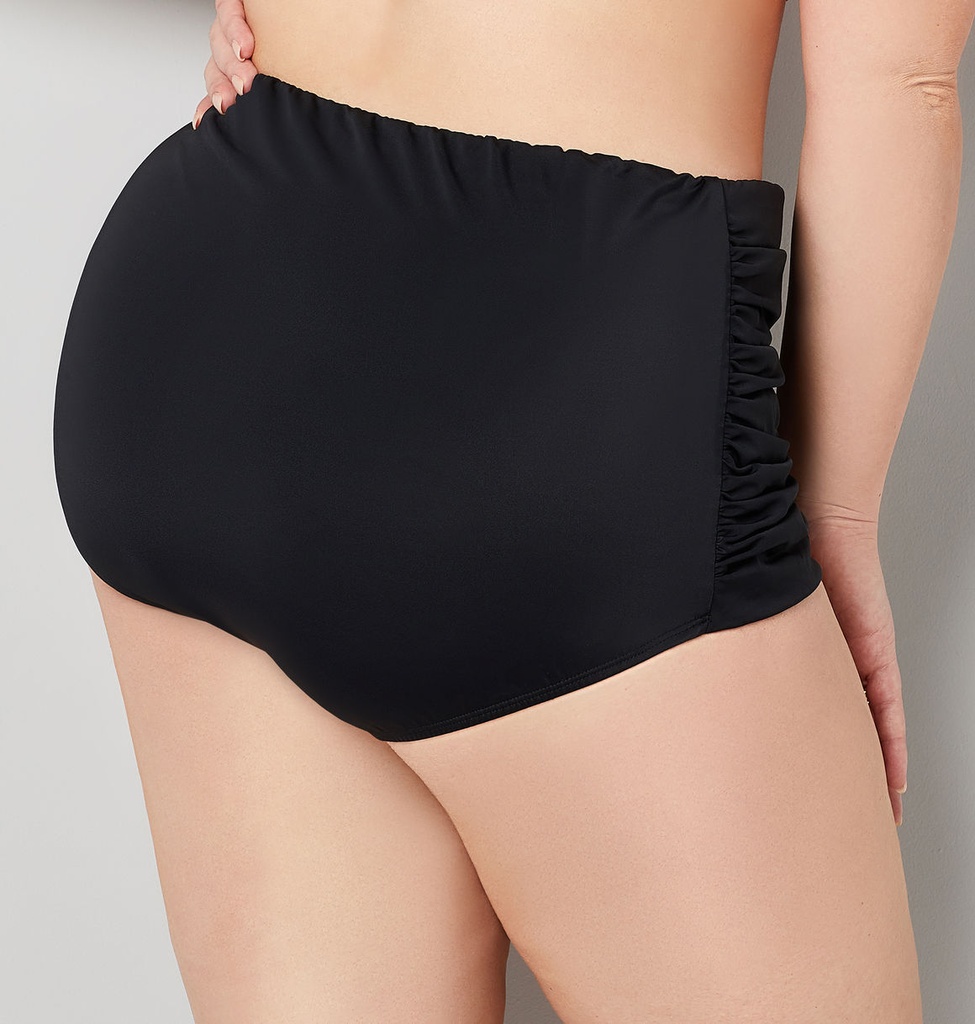 Bottom Bikini De Cintura Alta Shirred Brief