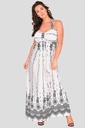 Vestido maxi Halter de verano