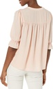 Blusa con escote de encaje