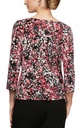 Blusa formal con cuello drapeado