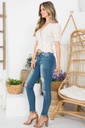 Blusa con escote surplice