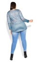 Blusa Callie estilo Pull on fit