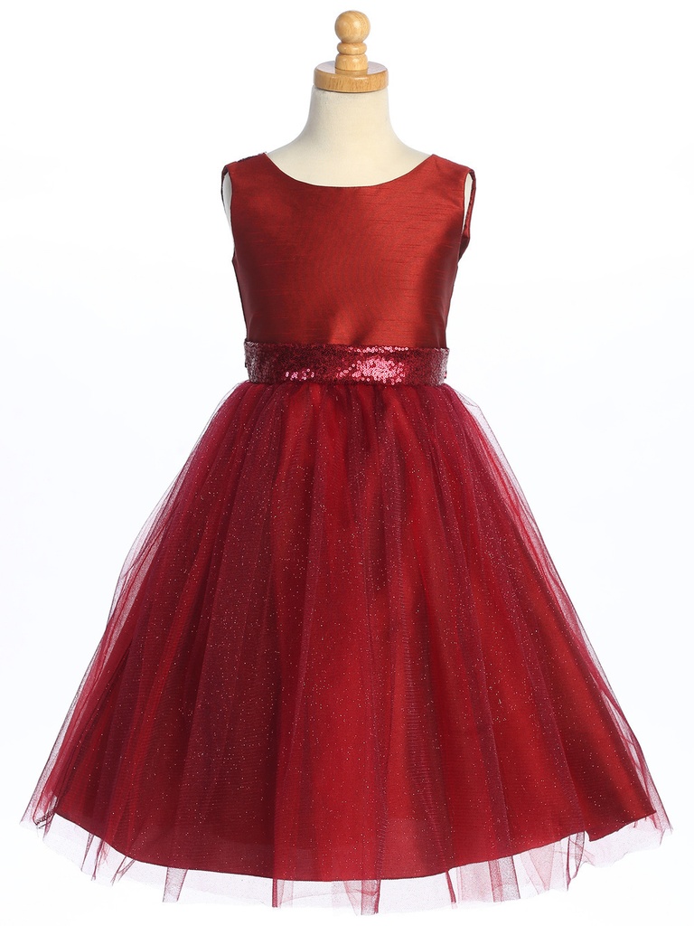 Vestido de tul Shantung & Sparkle