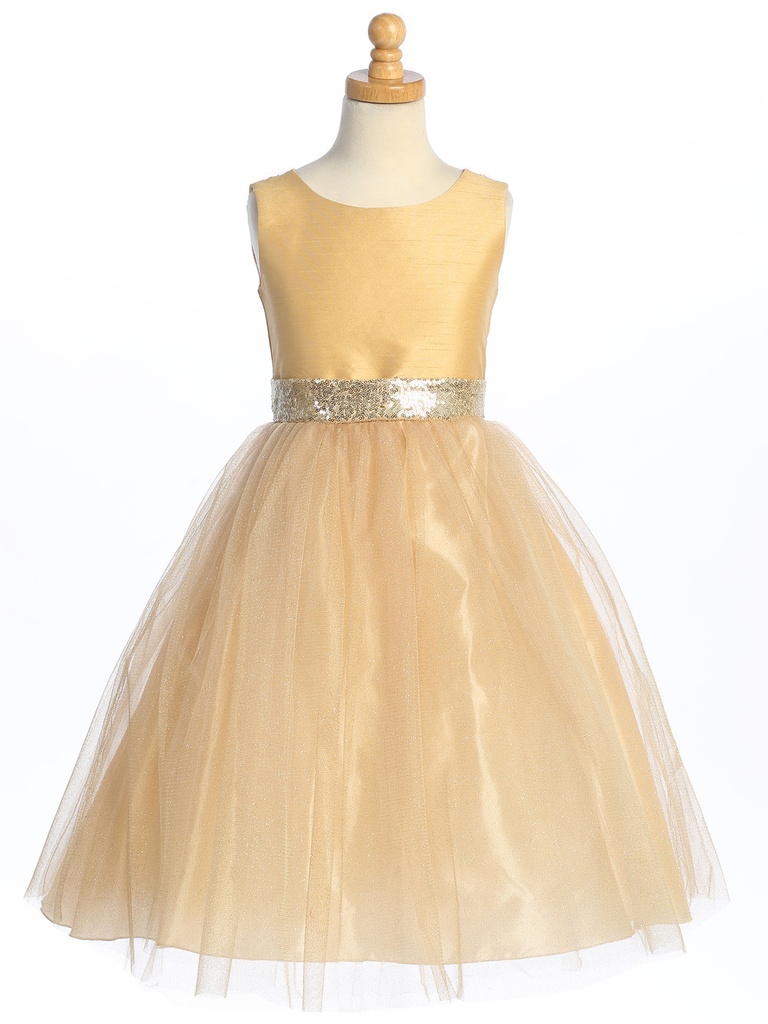 Vestido de tul Shantung & Sparkle
