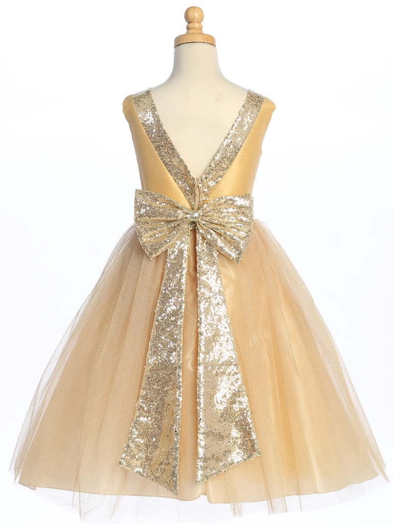 Vestido de tul Shantung & Sparkle