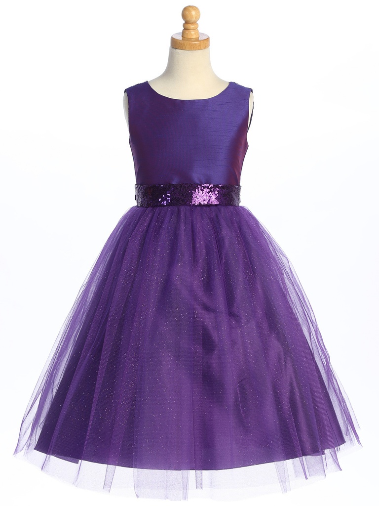 Vestido de tul Shantung & Sparkle