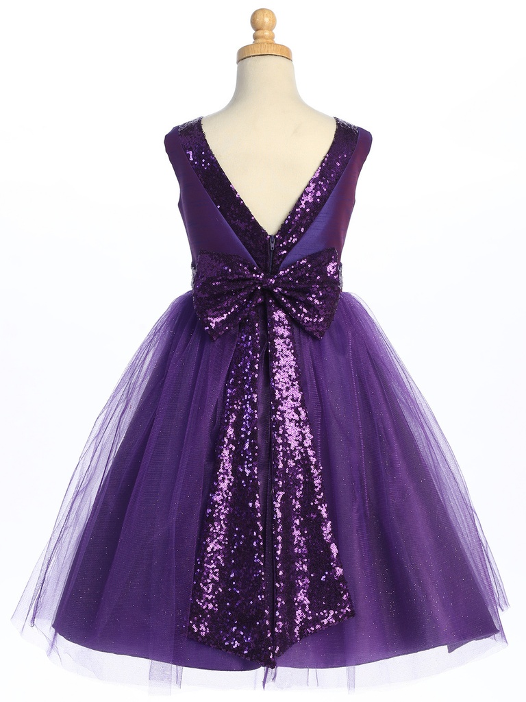 Vestido de tul Shantung & Sparkle