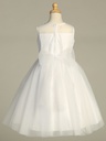 Vestido de tul bordado y lentejuelas
