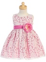 Vestido de tul con diseño floral