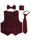 Conjunto de chaleco de 4 piezas