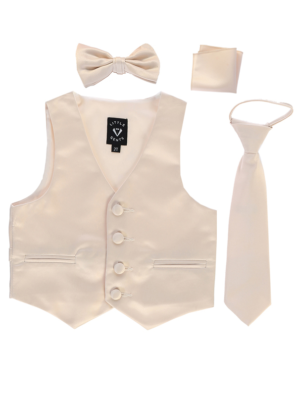Conjunto de chaleco de 4 piezas