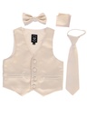 Conjunto de chaleco de 4 piezas