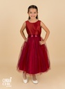 Vestido de tul Shantung & Sparkle