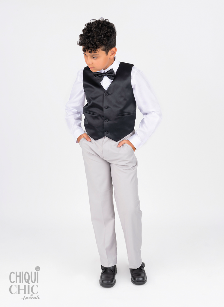 Conjunto de chaleco de 4 piezas