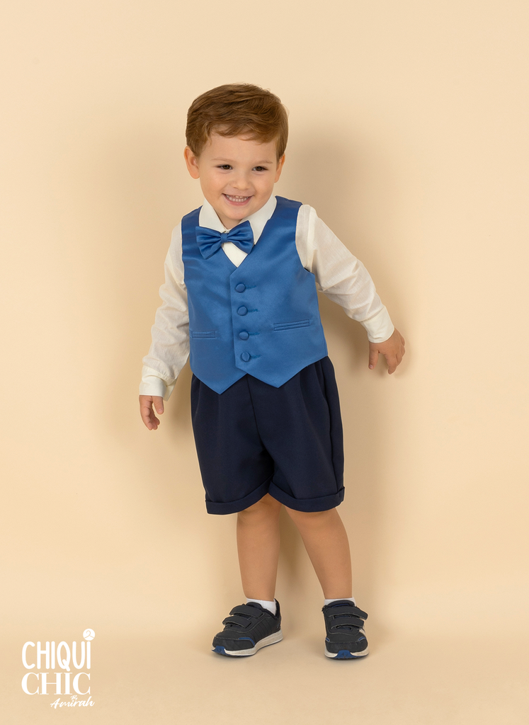 Conjunto de chaleco de 4 piezas