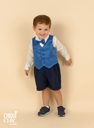 Conjunto de chaleco de 4 piezas