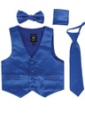 Conjunto de chaleco de 4 piezas