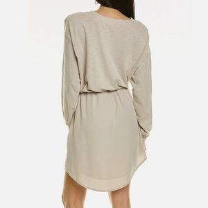 Vestido corto con botones Blaine