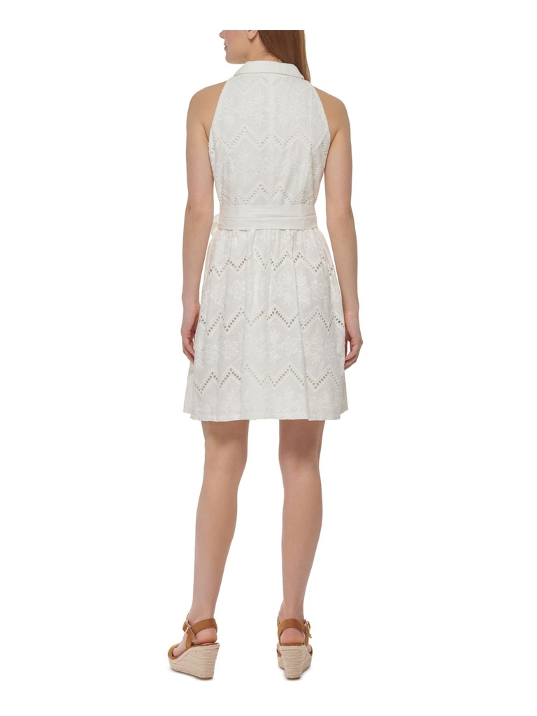 Vestido camisero sin mangas