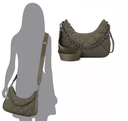 Bolso acolchado con cadena