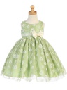 Vestido de tul con diseño floral