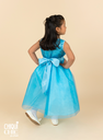 Vestido de lentejuelas con tul Glitter