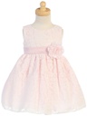 Vestido de tul con diseño floral