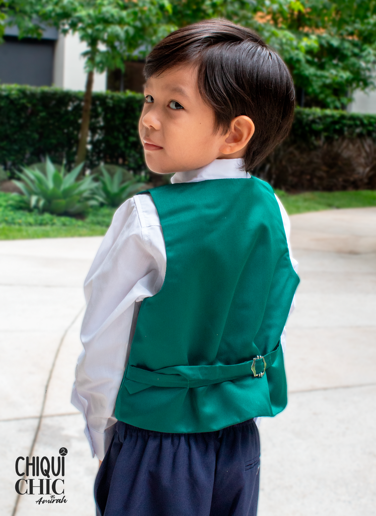 Conjunto de chaleco de 4 piezas