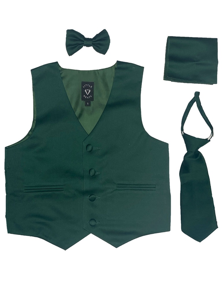 Conjunto de chaleco de 4 piezas