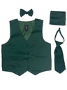 Conjunto de chaleco de 4 piezas