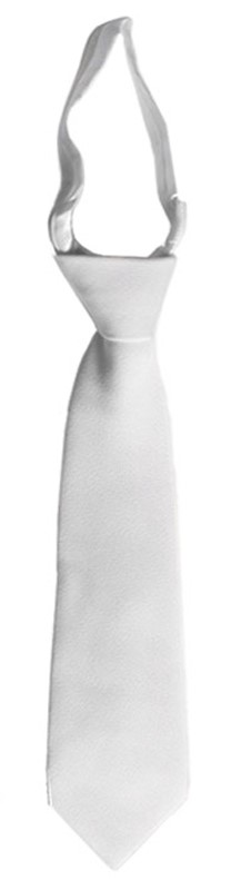 Corbata con cremallera ajustable