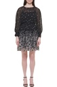 Vestido de chiffon floral