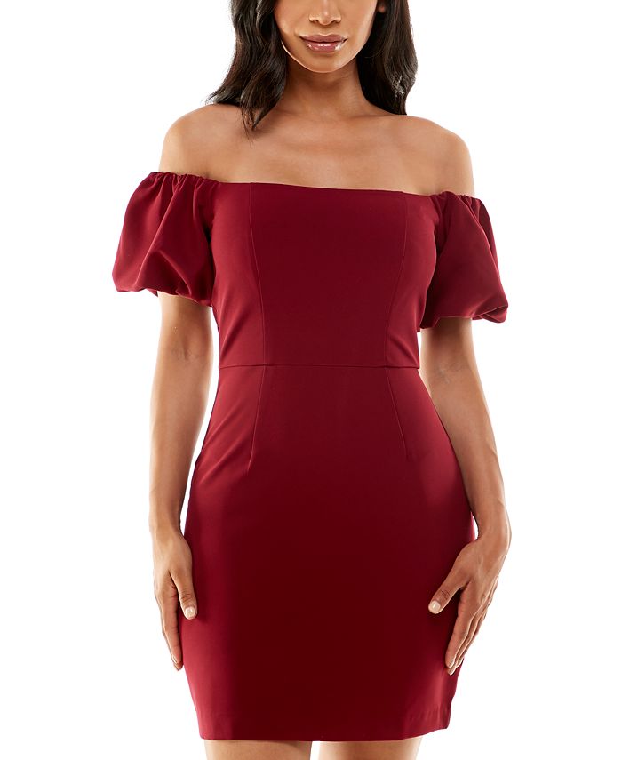 Vestido con hombros descubiertos