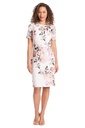 Vestido floral con moño Elira